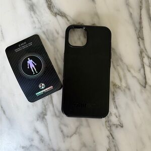OtterBox Black IPhone 13-/14 Case with unused EMF Blocking Sticker